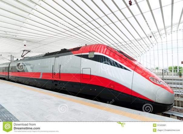 FAST TRAIN IN ITALY